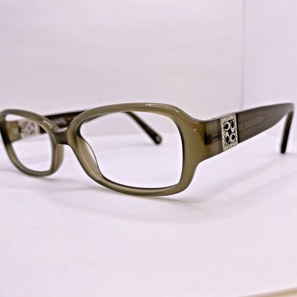 Coach Eyeglasses HC Gloria 5042 52 [] 16 135 MM Olive Chrome - Picture 1 of 9